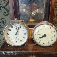 Soviet table clock alarm clock