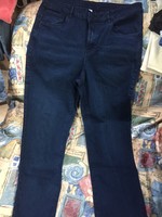 Ellenor strech women's long denim pants xl for size 48/50 dark blue