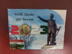 Petőfi Sándor 200 forintos bliszter (csak 500db!)