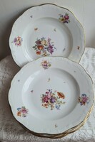 Antique, magical Hüttl porcelain tableware