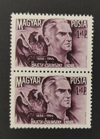 1945. Ender Bajcsy-zsilinszky ** postage stamp (2 pieces)