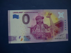 Germany 0 euro 2022 legoland giraffe ! Rare commemorative paper money! Ouch!