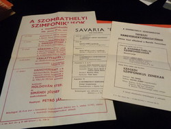 A Szombathelyi Szinfónikusok  a munkás művelödésért  1981,június 27.