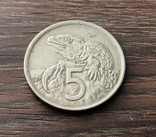 5 cent,Új-Zéland 1971