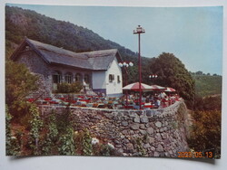 Old (retro) postcard: Badacsony, Kisfaludy house (1970)