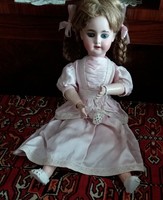 A doll with a porcelain head from a legacy, Armand Marseille, German 1890.......-Department