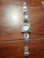 Silver watch