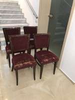 4 Art Deco chairs