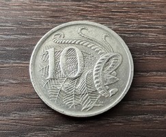 10 cent,Ausztrália 1977
