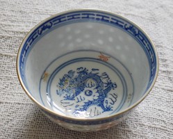 Chinese porcelain cup, plate