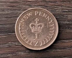 1/2 penny,Anglia 1971