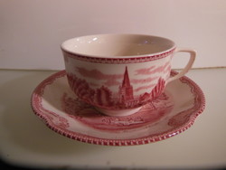 Cup + saucer - johnson brothers - plate 14 cm - cup 2 dl - perfect
