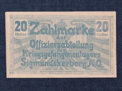 Austria 20 heller emergency money (id77690)