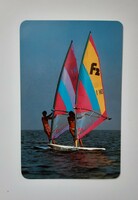 Card calendar cooptourist 1990 - surfing