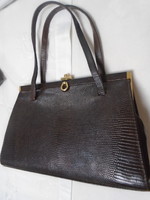 Original jane shilton genuine snakeskin handbag lizard made in england