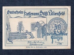 Austria Lilienfeld 50 heller emergency money 1920 (id77687)