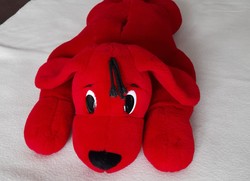 Retro plüss figura - Clifford a nagy piros kutya -