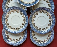 Chodziez polish porcelain saucer plate small plate with golden edge