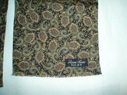 Vintage real silk men's silk scarf