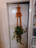 Macrame flower stand