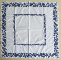 Blue embroidery - tablecloth