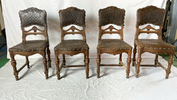 Antik Becsi Barokk szék (4db)