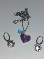 Új! Eredeti Swarovski Kristály Ékszer Szett Több Jelzéssel Ellátva