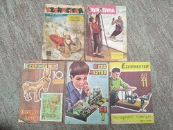 5 db Ezermester magazin a 60-as évekből