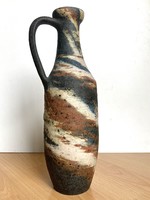 Bod Éva ritka iparművészeti kerámia váza, padlóváza - 38 cm