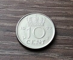 10 cent,Hollandia 1977