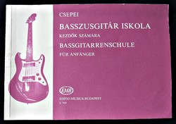 Csepei Tibor: Basszusgitár iskola kezdők számára