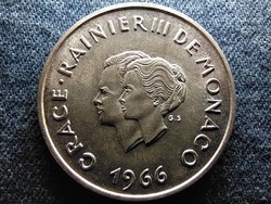 Monaco III. Rainier (1949-2005) .900 10 frank 1966 (id57731)