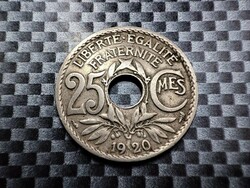 Franciaország 25 centime, 1920