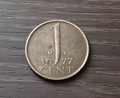 1 cent,Hollandia 1977