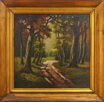 XX. No. Unknown Hungarian painter - landscape