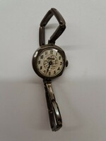 Antique silver women's wristwatch