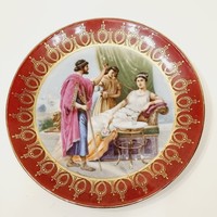 Eichwald empire important porcelain wall bowl plate - ep