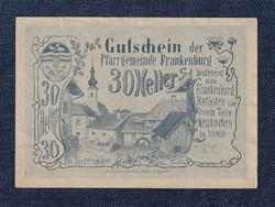 Ausztria Frankenburg 30 Heller szükségpénz 1920 (id77700)