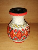 Német iparművész kerámia váza 13 cm (11/d)
