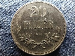 Arc. Károly (1916-1918) 20 pennies 1918 approx (id78117)