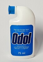 Vintage/retro - odol mouthwash bottle/bottle