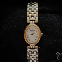 Raymond weil geneve 18k gold-plated women's watch