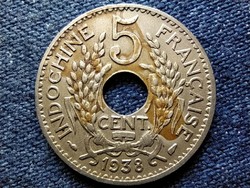 Franciaország Indokína 5 Centimes 1938 (id50821)