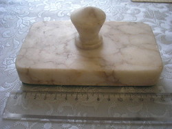 Reserved for nostalgia bazaar, old heavy marble drinking tapper, rarity v. Really for sale