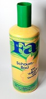 Vintage/retro - the iconic wooden foam bath of the 70s :) /2 l empty bottle