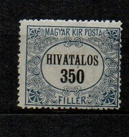1921/1924.Hivatalos**6.Postatiszta