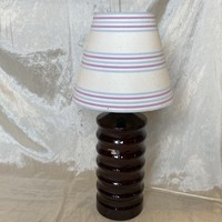 Retró iparművész által tervezett kerámia lámpa