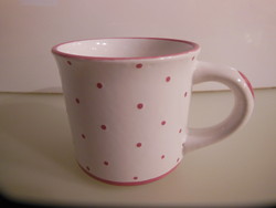 Mug - gmundner - 2 dl - 8 x 7 cm + handle 3 cm - ceramic - beautiful - flawless