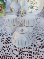 Ridgway English coffee cup set, coffee cups, nostalgia,