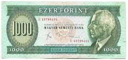 1000 forint 1983 "C" 1.